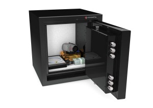 Kasa pancerna KP PRO62/IV PREMIUM Chrom w IV klasie bezpieczeństwa 