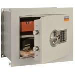 Sejf ścienny antywłamaniowy AW 1 3329 EL Klasa I 