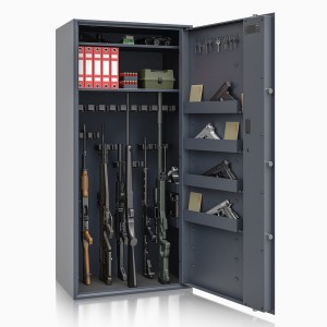 Szafa na broń długą Siegen MAX  500086 EL w klasie S1 