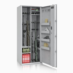 WYSYŁKA 72h Szafa na broń długą Siegen MAX KOMBI  500084 EL w klasie S1 
